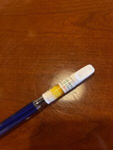 Lemon Kush RSO Vape Cart from Skagit Organics