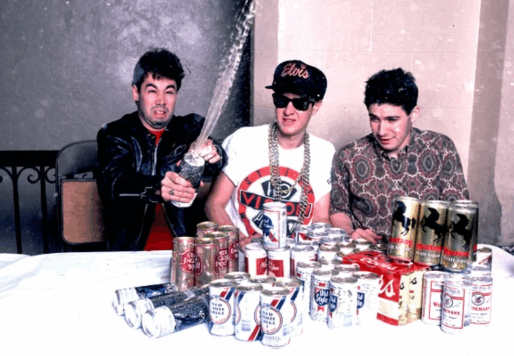 The Beastie Boys, in Chicago, in 1987.